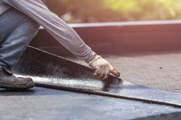 Professional Waterproofing technician working in Odenville, AL